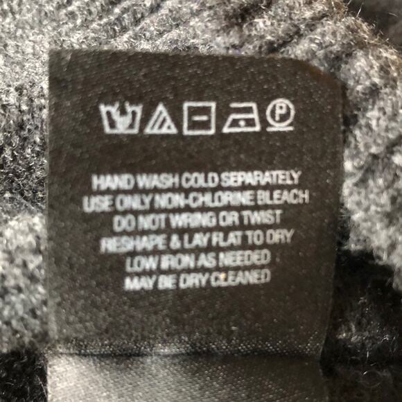 ett:twa anthropologie wool alpaca Tessa faux wrap sweater Small - Picture 9 of 9